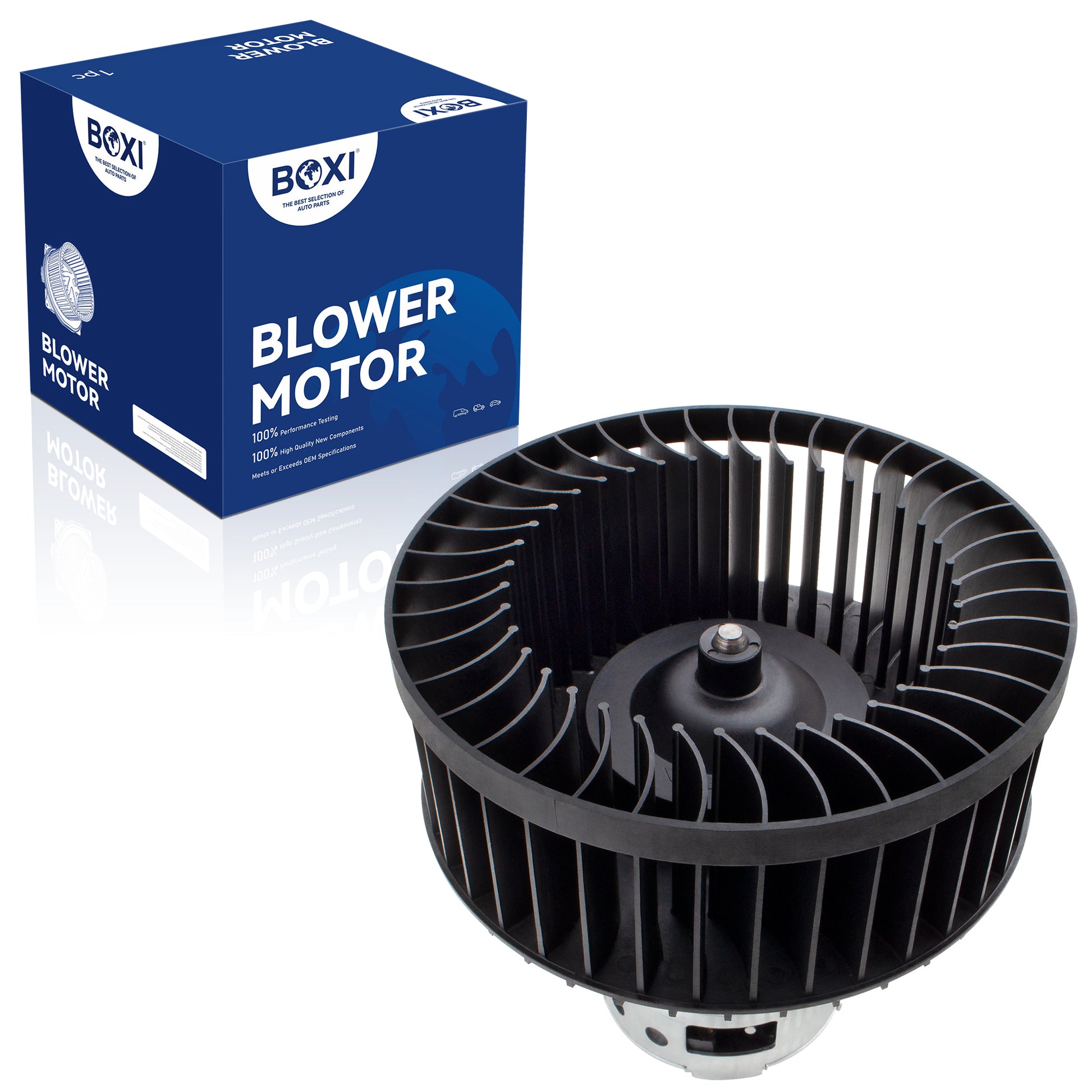 BOXI HVAC Heater Blower Motor Assembly Fits for BMW 323Ci E46 Series 2000 L6 2.5L