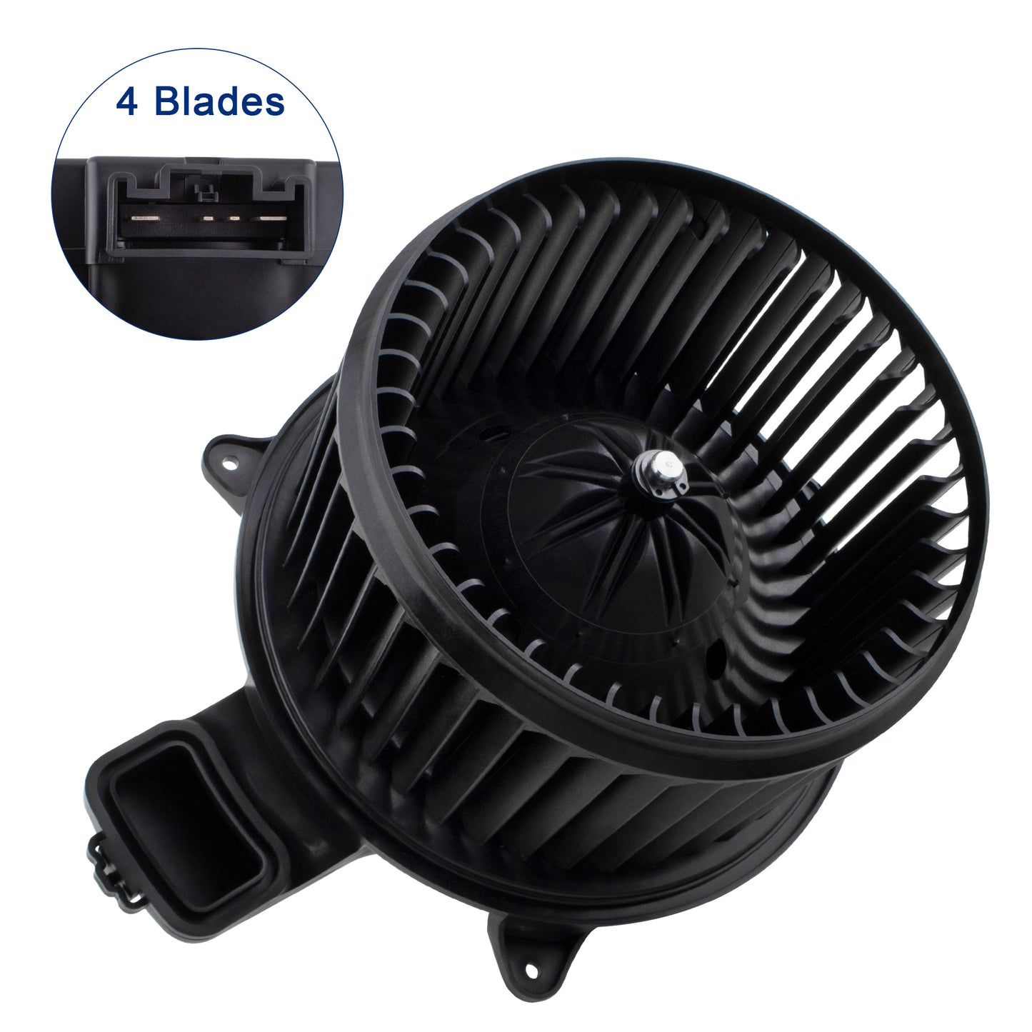 BOXI HVAC Heater Blower Motor Assembly with Brushless Motor Fits for Kenworth T170 T270 T370 2013 — product photo 2