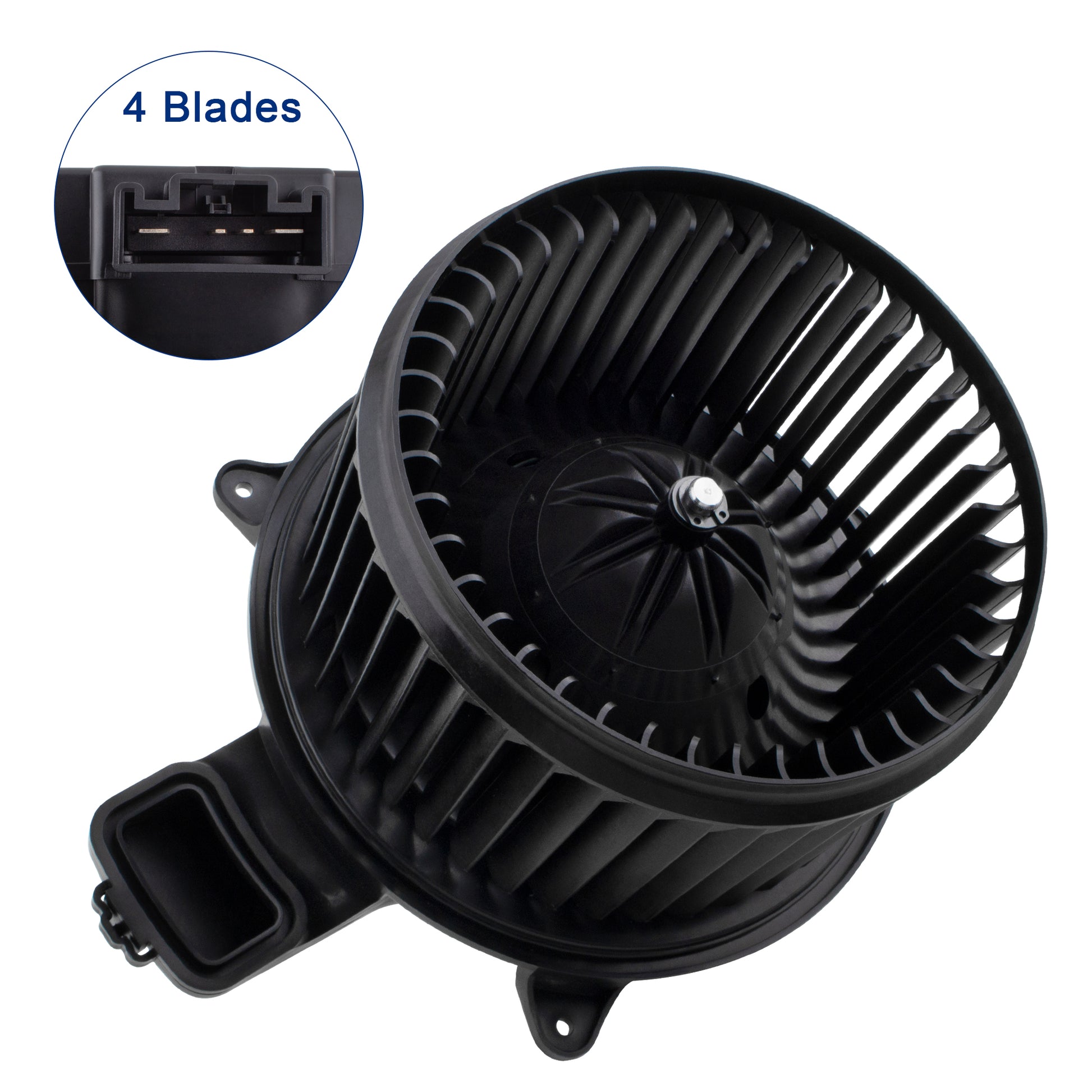 BOXI HVAC Heater Blower Motor Assembly with Brushless Motor Fits for Kenworth T170 T270 T370 2013 — product photo 2
