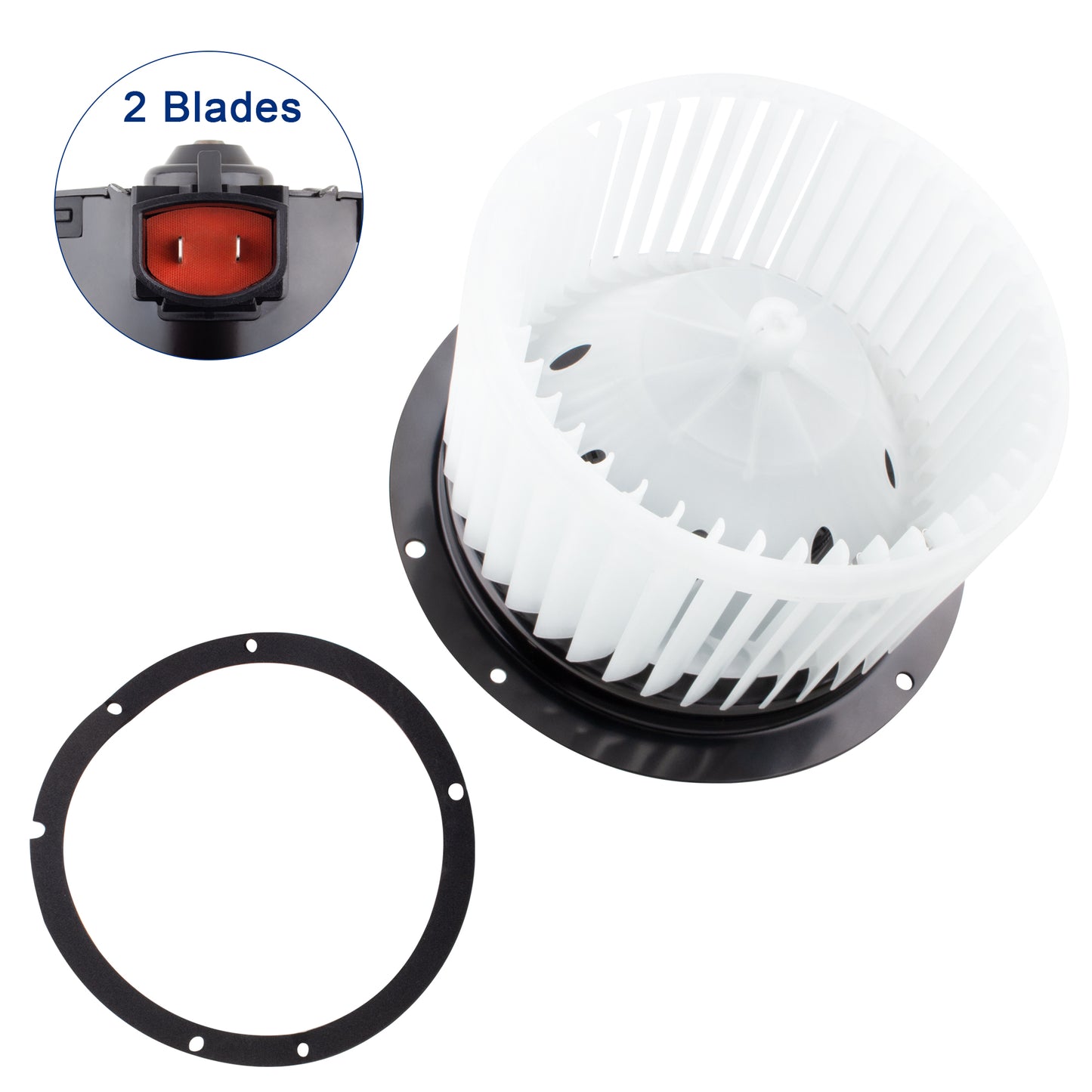 BOXI 700031 Front HVAC Heater Blower Motor Assembly Fits for Lincoln Town Car 1998 1999 2000 2001 — product photo 3