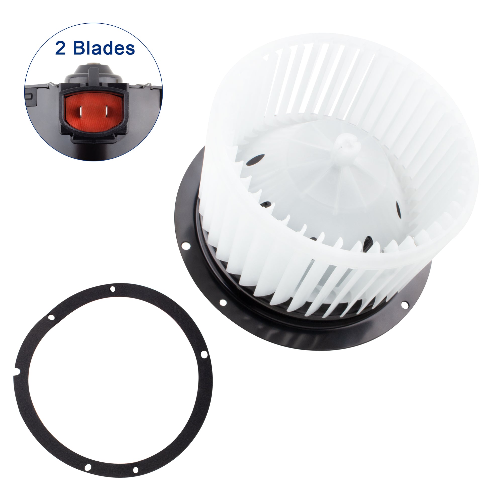 BOXI 700031 Front HVAC Heater Blower Motor Assembly Fits for Lincoln Town Car 1998 1999 2000 2001 — product photo 3