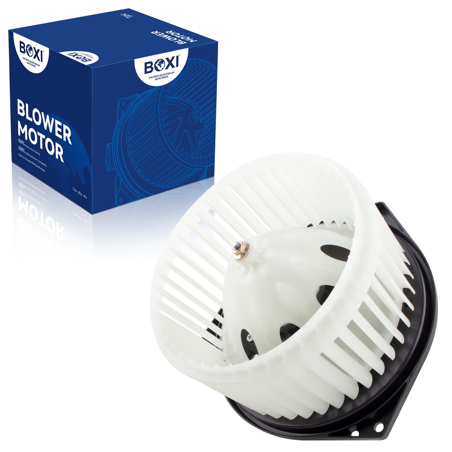 BOXI PM5137 Front HVAC Heater Blower Motor Assembly with Brushless Motor Fits for Infiniti QX56