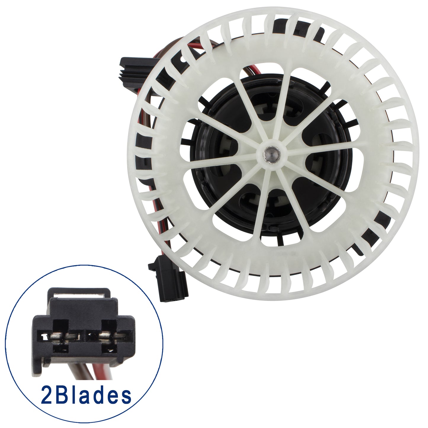 BOXI Rear HVAC Heater Blower Motor Fan Assembly Fits for BMW 740i 740i xDrive 740Li 750i 750Li — product photo 3