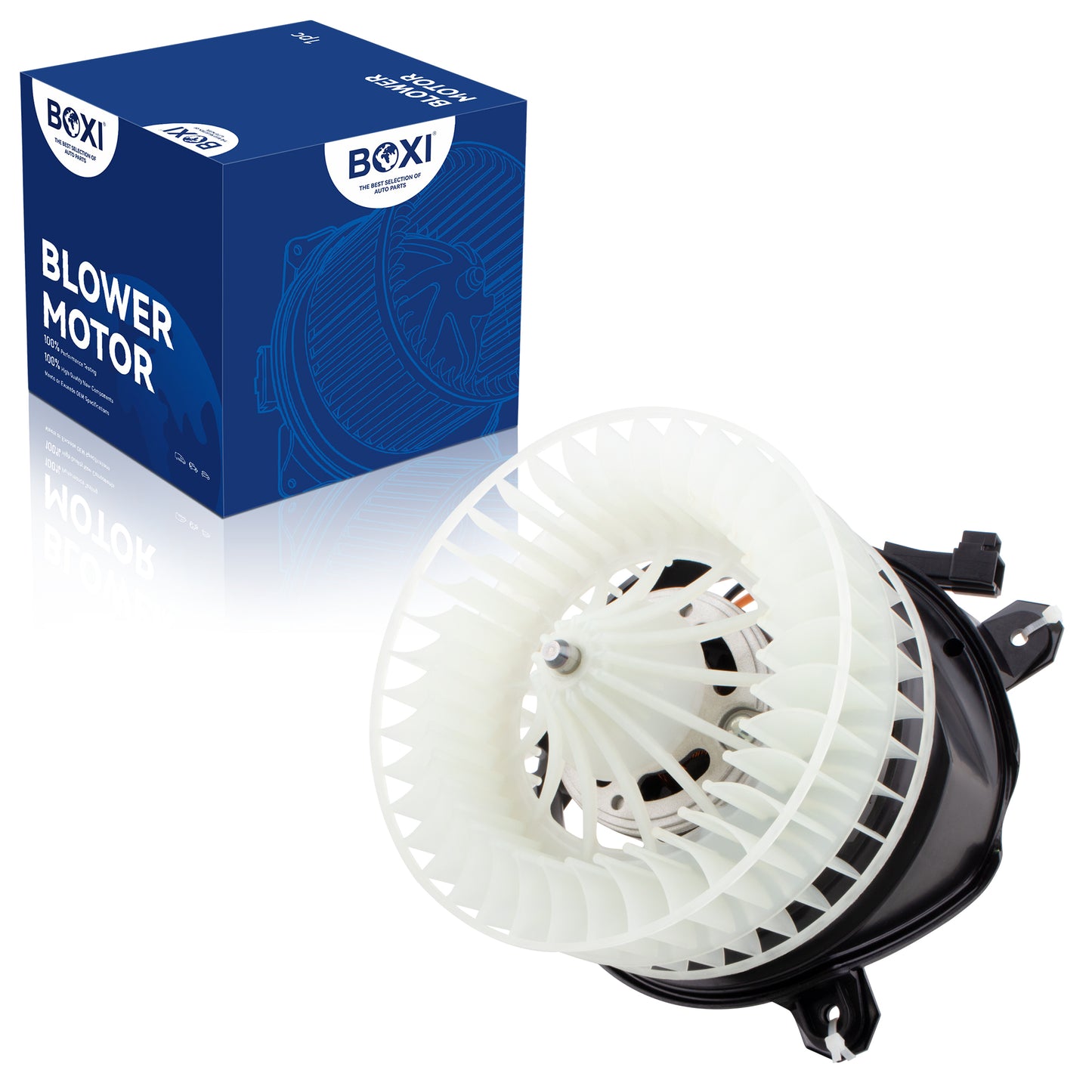 BOXI Front HVAC Heater Blower Motor Assembly Fits for International Harvester 4200 4300LP 7400