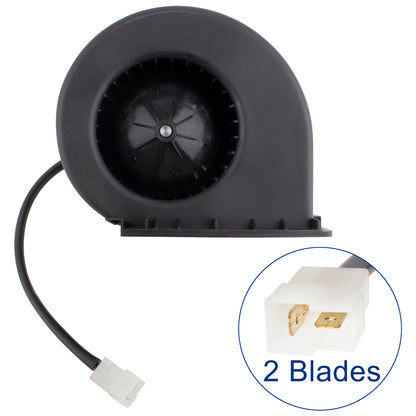 BOXI 12 Volt HVAC Heater Blower Motor Assembly Single Wheel 010-A70-74D Fits for SPAL 30003525 1 — product photo 2