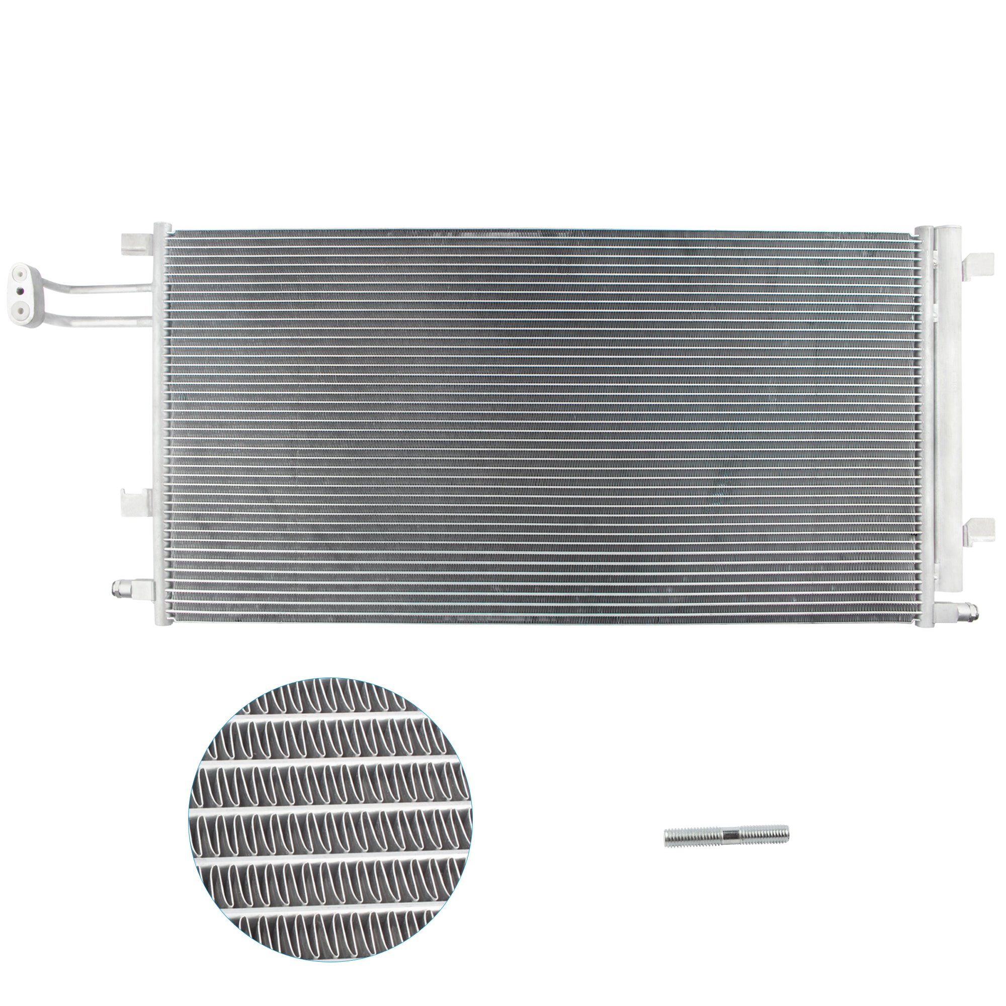 BOXI A/C Condenser Compatible for Escalade Sierra Yukon Silverado Tahoe Suburban 5.3 6.2 V8