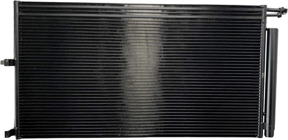 BOXI A/C AC Condenser with Oil Cooler & Receiver Drier Compatible for Ford Expedition 2007-2014 /