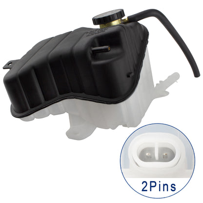 BOXI Coolant Reservoir Bottle Tank with Level Sensor and Cap For Cadillac Deville V8 4.6L 2000-2005 — product photo 2