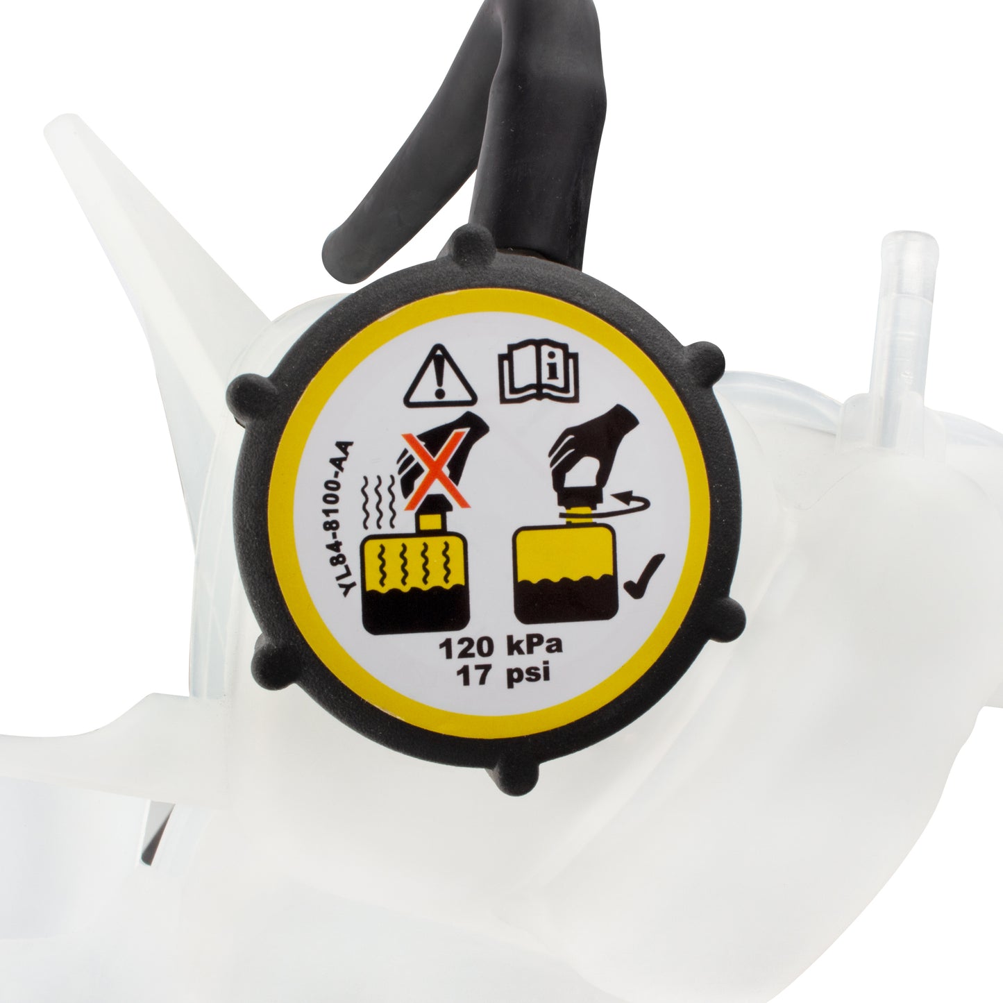 BOXI Coolant Reservoir Bottle Tank with Cap Compatible for Ford Escape 2001-2012 — product photo 7