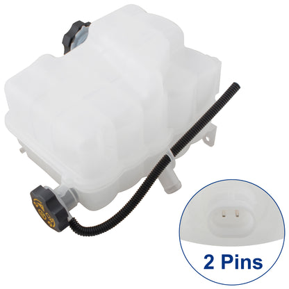 BOXI 603-009 Pressurized Coolant Reservoir with Cap Fits for Chevrolet Silverado 2500 HD 3500 HD — product photo 3