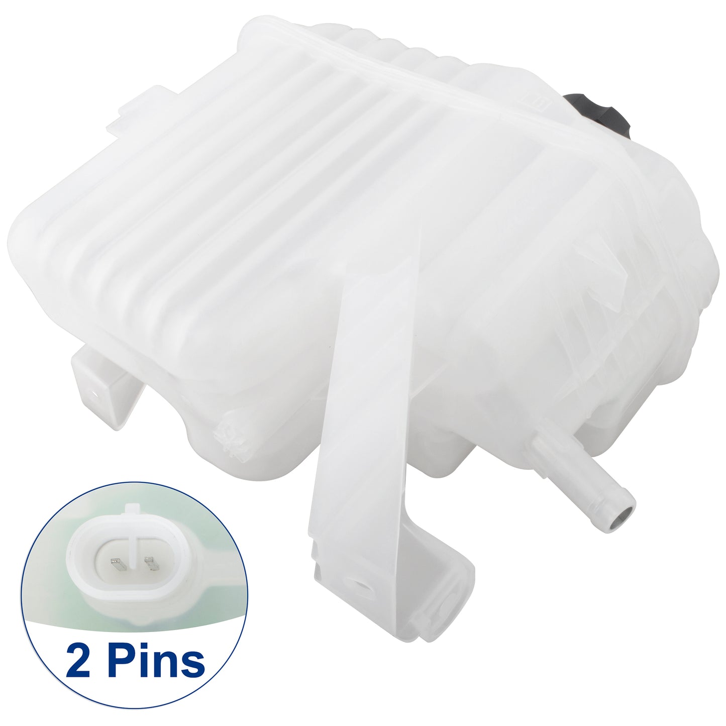 BOXI 603-008 Pressurized Coolant Reservoir with Cap Fits for Chevrolet Silverado 2500 HD 3500 HD — product photo 2