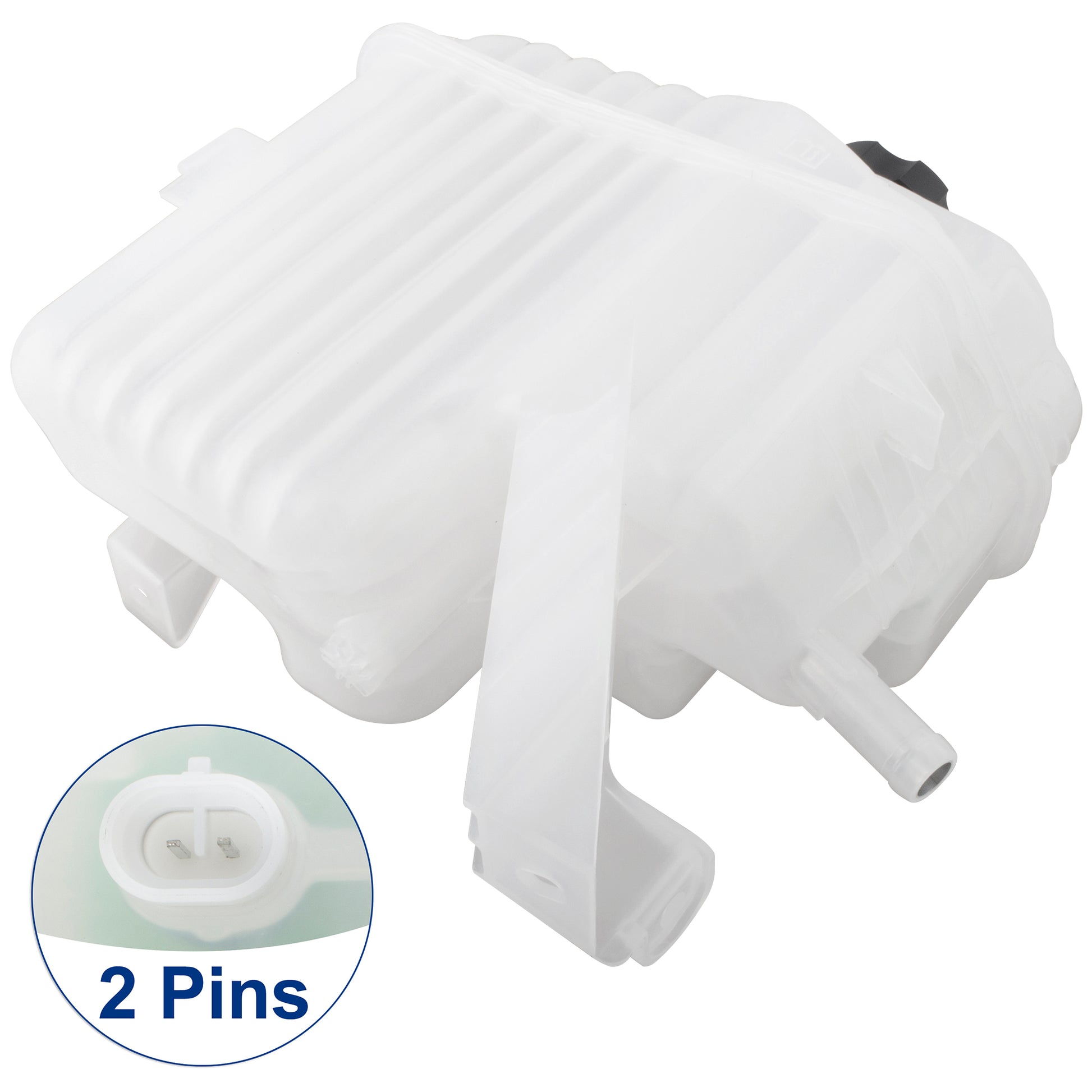 BOXI 603-008 Pressurized Coolant Reservoir with Cap Fits for Chevrolet Silverado 2500 HD 3500 HD — product photo 2