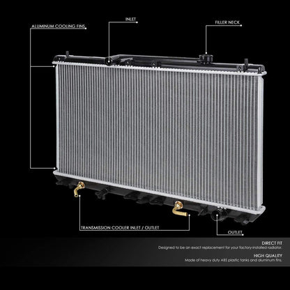 BOXI Radiator Direct Replacement Assembly Fits for Toyota Camry 2.2L L4 1997-2001 — product photo 3