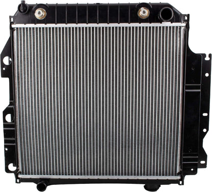 BOXI Radiator Direct Replacement Assembly for Jeep TJ 2006