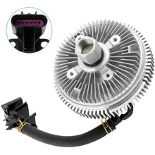 BOXI 622-001 Electric Radiator Cooling Fan Clutch with Harness Fits for 2002-2009 Chevy Trailblazer