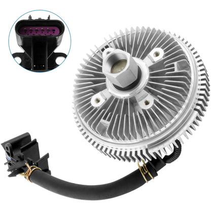 BOXI 622-001 Electric Radiator Cooling Fan Clutch with Harness Fits for 2002-2009 Chevy Trailblazer