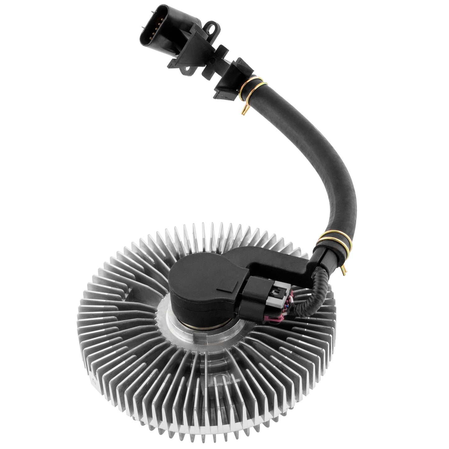 BOXI 622-001 Electric Radiator Cooling Fan Clutch with Harness Fits for 2002-2009 Chevy Trailblazer — product photo 4