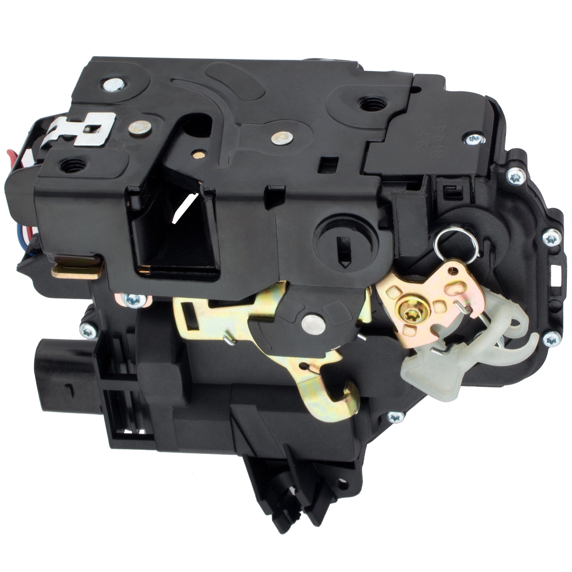 BOXI Door Latch & Lock Actuator Rear Left Driver Side Fits for VW 98-10 Beetl-e 99-06 Golf 06-09 — product photo 3