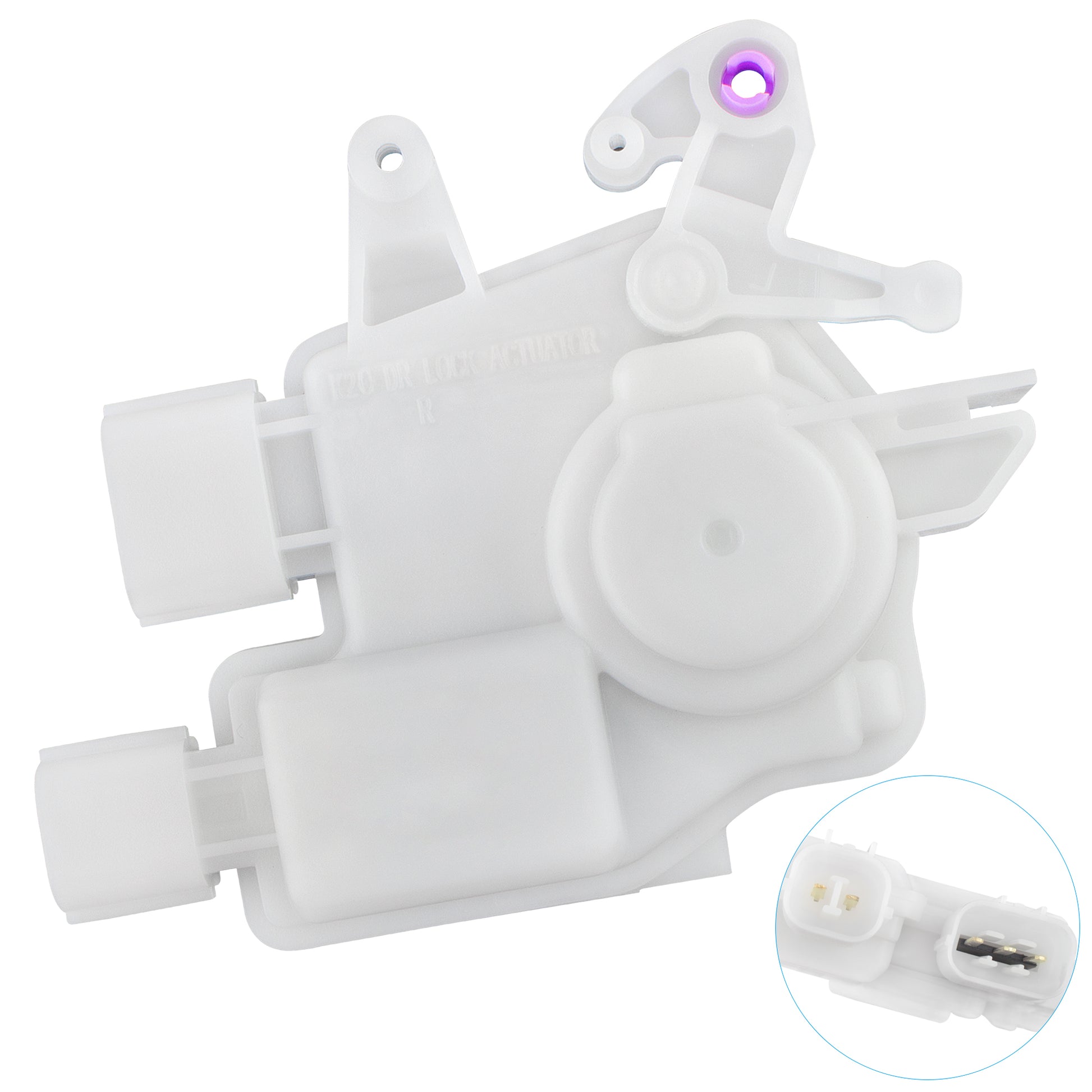 BOXI Front/Rear Right Passenger Side Door Latch & Lock Actuator Assembly for 2004-2008 for Acura TL