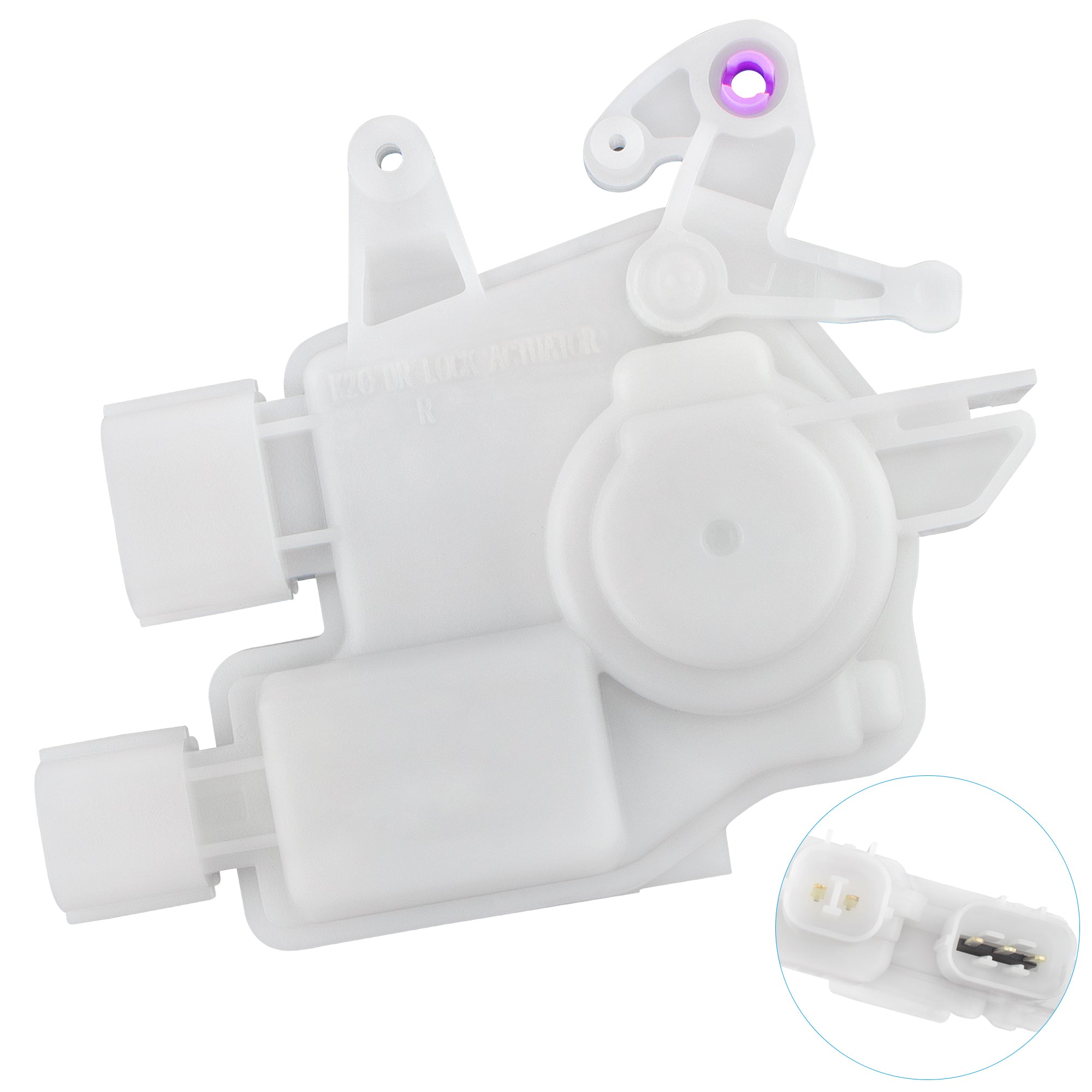 BOXI Front/Rear Right Passenger Side Door Latch & Lock Actuator Assembly for 2004-2008 for Acura TL