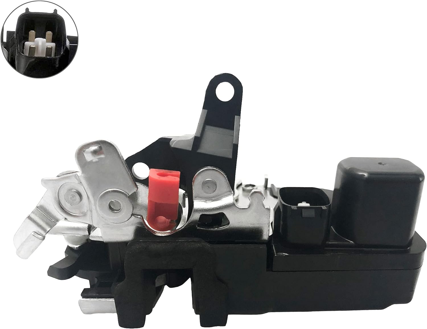 BOXI Front Right Passenger Side Door Latch & Lock Actuator Assembly for 03-08 Dod-ge R-a-m 1500