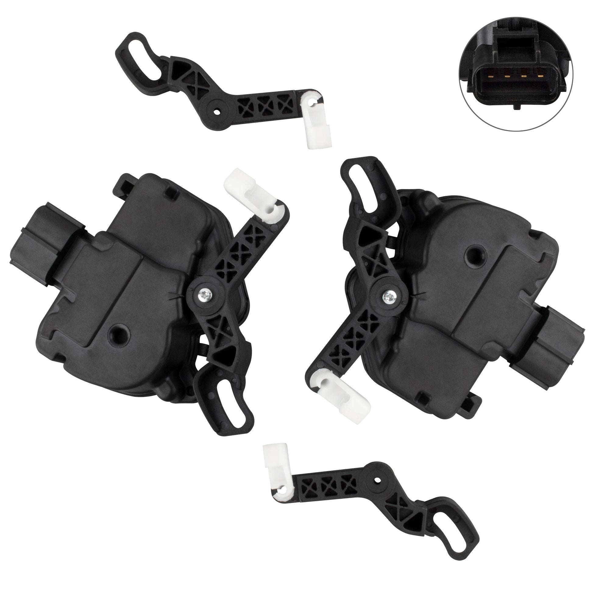 BOXI 2PCS Left and Right Sliding Door Latch & Lock Actuator Assembly for Chrysl-er Town&Country — product photo 2