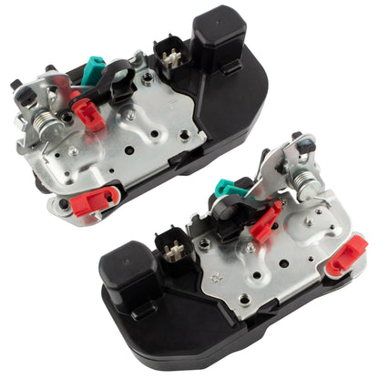 BOXI 2Pcs Rear Left & Right Side Door Latch & Lock Actuator Assembly Fit for Dodge Ram 1500 2500