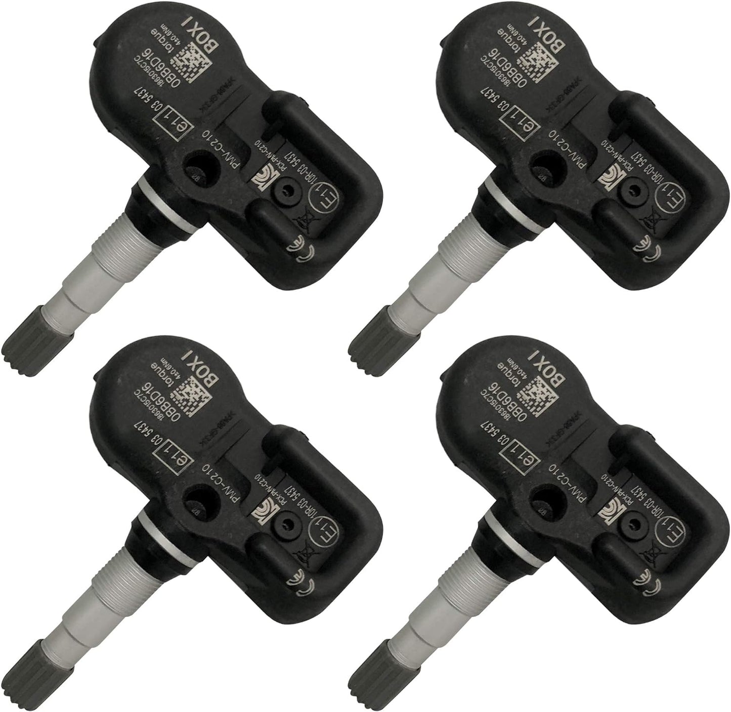 BOXI Qty(4) BOXI PMV-C210 Tire Pressure Sensor TPMS 433MHz for Toyota Avensis Auris for Toyota