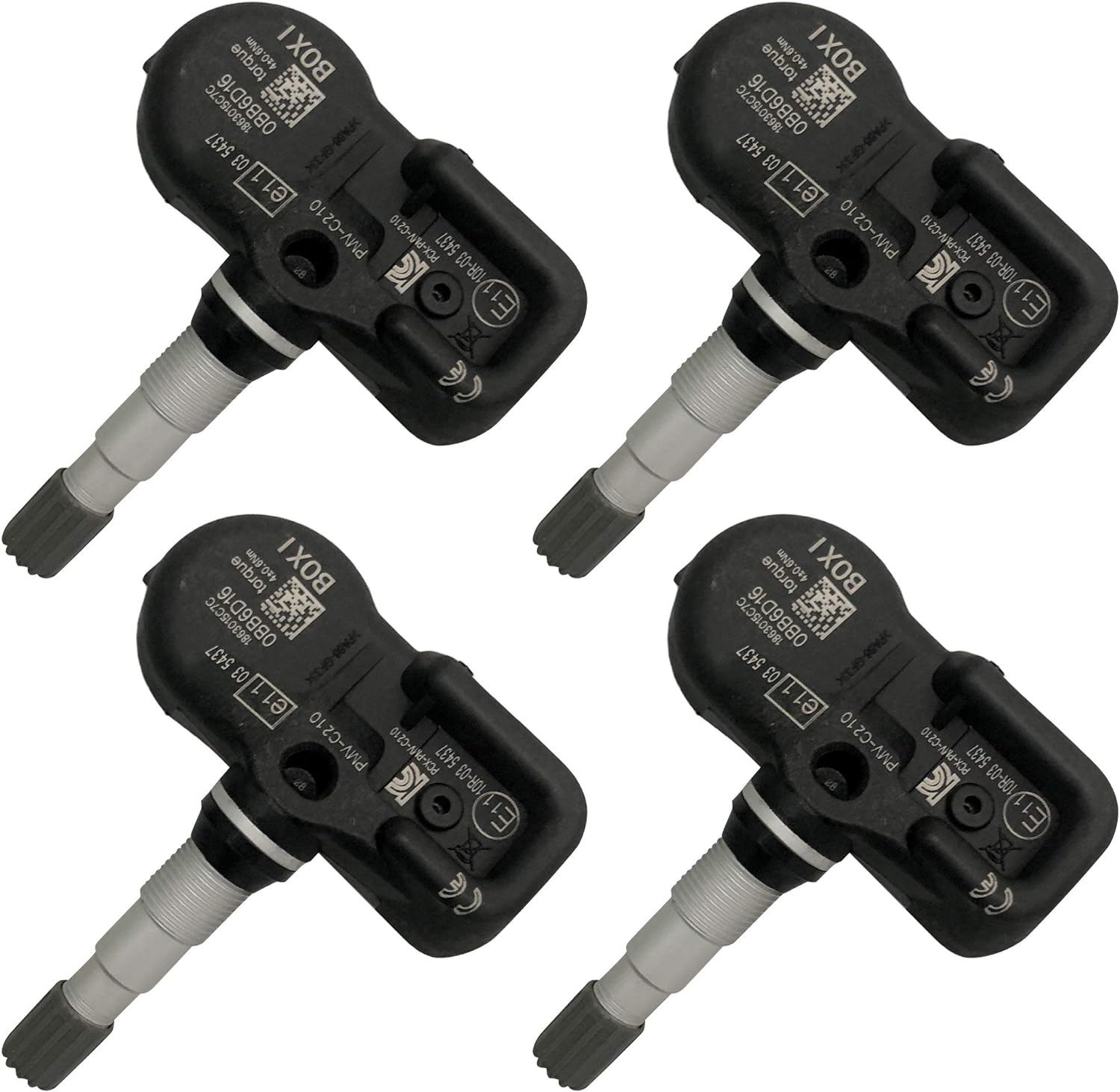 BOXI Qty(4) BOXI PMV-C210 Tire Pressure Sensor TPMS 433MHz for Toyota Avensis Auris for Toyota