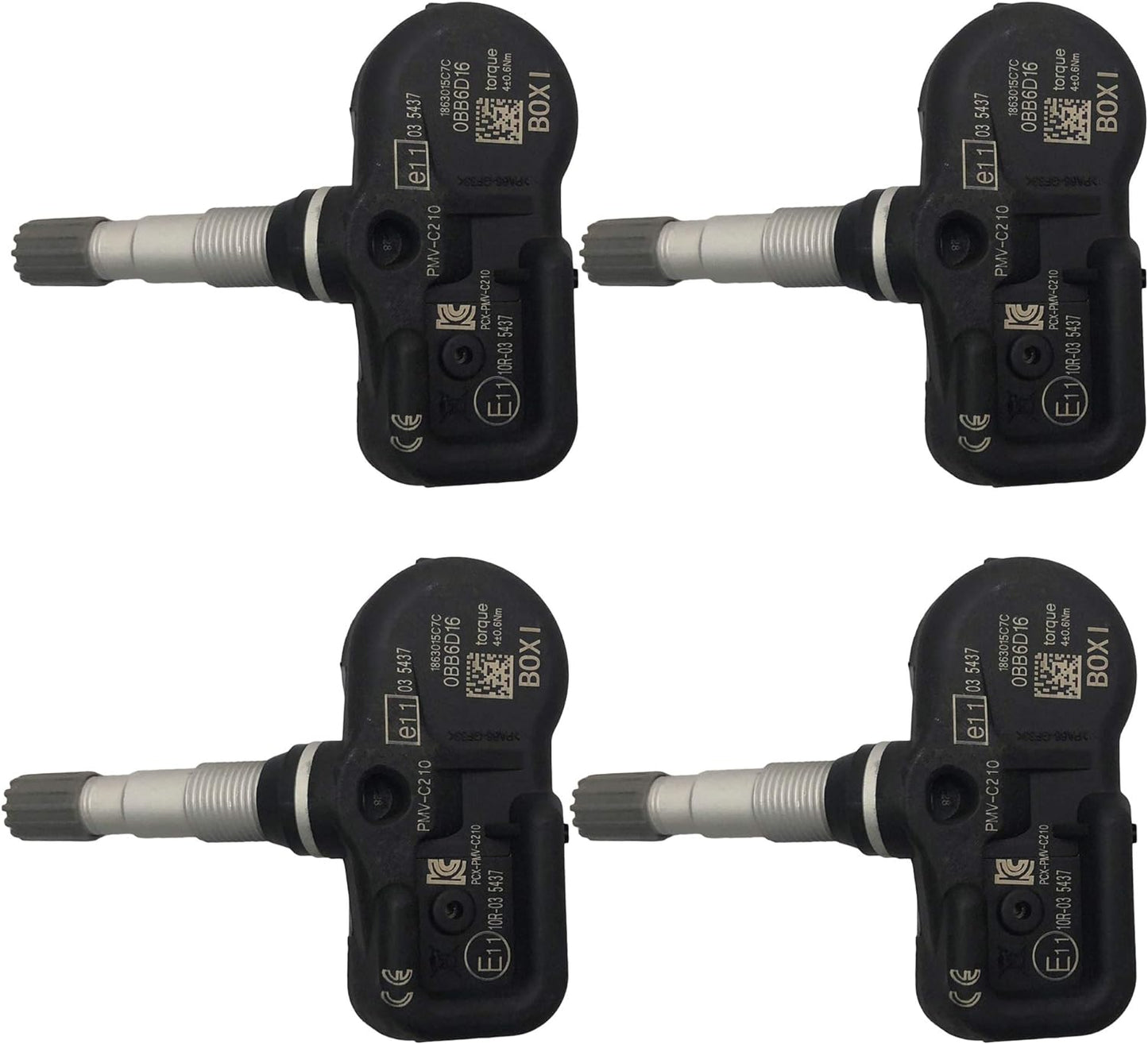 BOXI Qty(4) BOXI PMV-C210 Tire Pressure Sensor TPMS 433MHz for Toyota Avensis Auris for Toyota — product photo 3