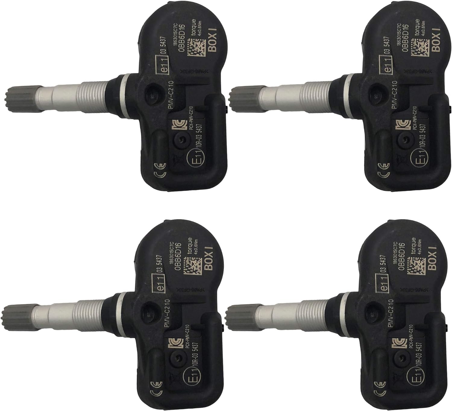 BOXI Qty(4) BOXI PMV-C210 Tire Pressure Sensor TPMS 433MHz for Toyota Avensis Auris for Toyota — product photo 3