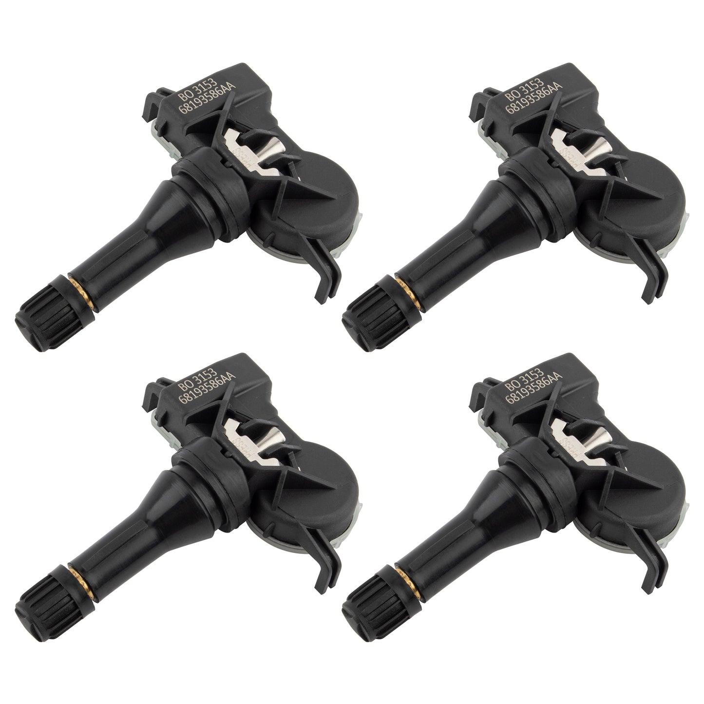 BOXI Qty(4) Tire Pressure Sensor TPMS Fit for Dod-ge Dart Durango 2013-2018