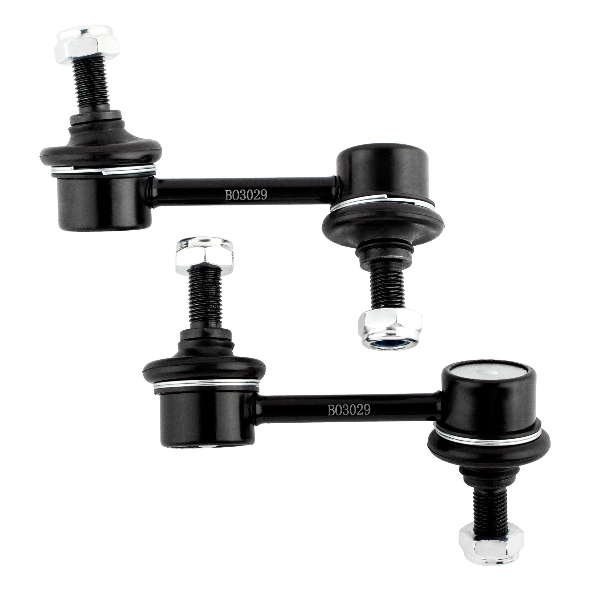 BOXI K90456 K90457 (Set of 2) Front Left & Right Side Sway Stabilizer Bar End Link Kit Fit