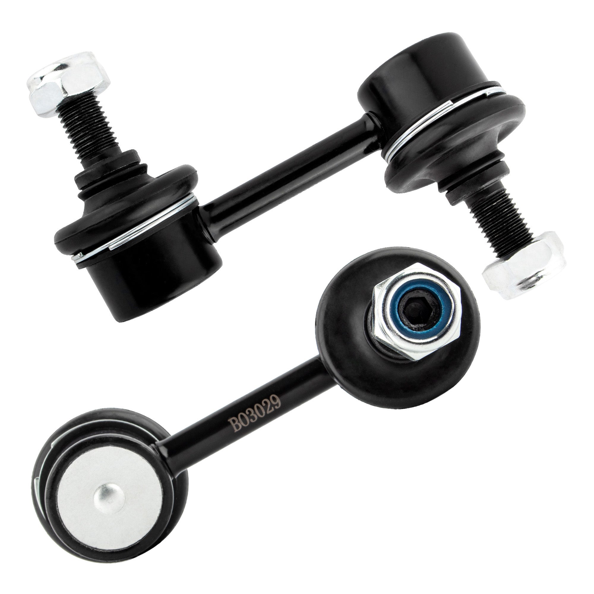 BOXI K90660 K90661 (Set of 2) Front Left & Right Side Sway Stabilizer Bar End Link Kit Replacement