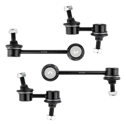 BOXI K90667 K90668 K90669 (Set of 4) Front & Rear Sway Stabilizer Bar End Link Kit Replacement