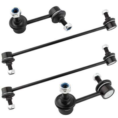 BOXI 4pcs Front & Rear Sway Bar Stabilizer Link Kit Compatible for Honda CR-V 2007 2008 2009 2010