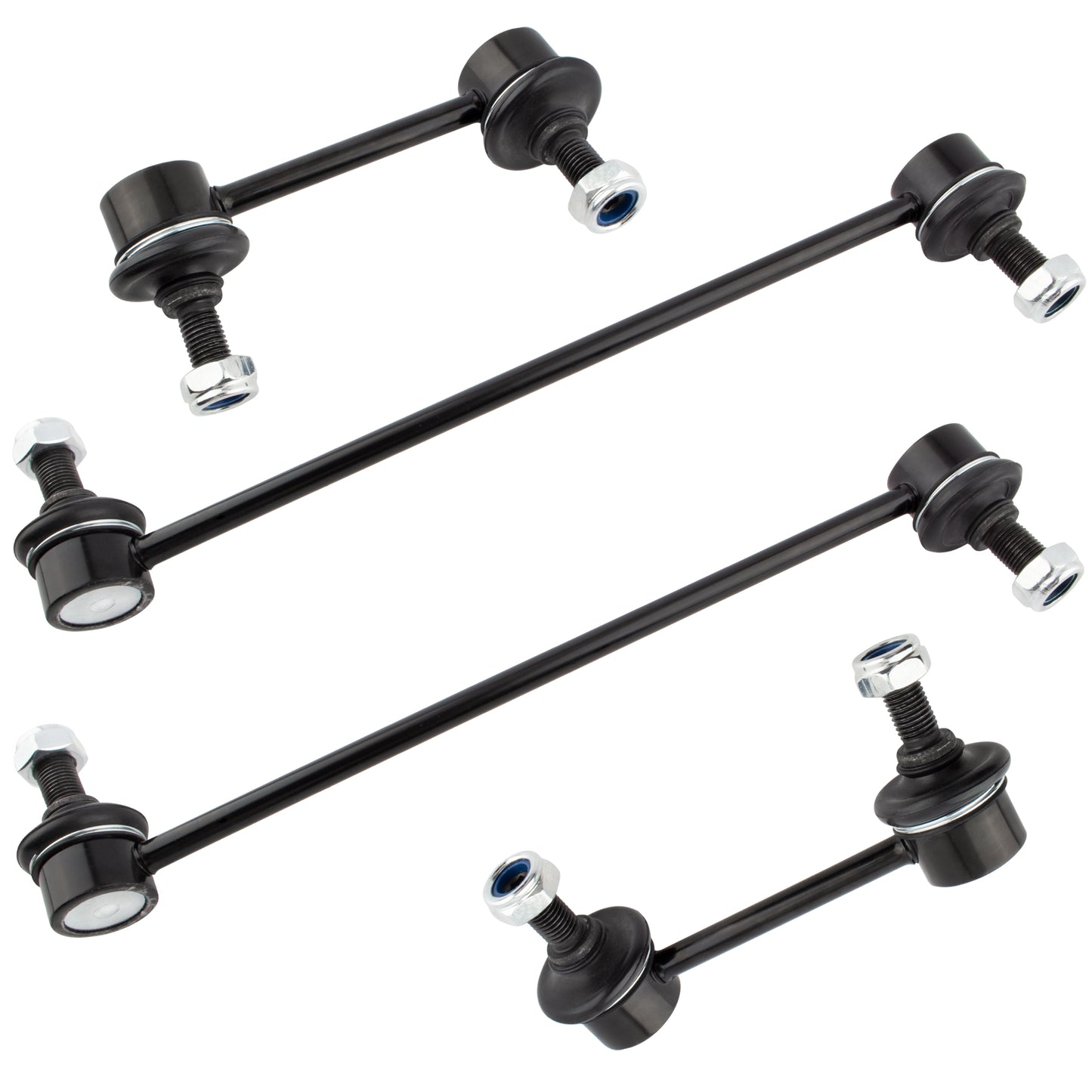BOXI 4pcs Front & Rear Sway Bar Stabilizer Link Kit Compatible for Scion tC 2005 2006 2007 2008