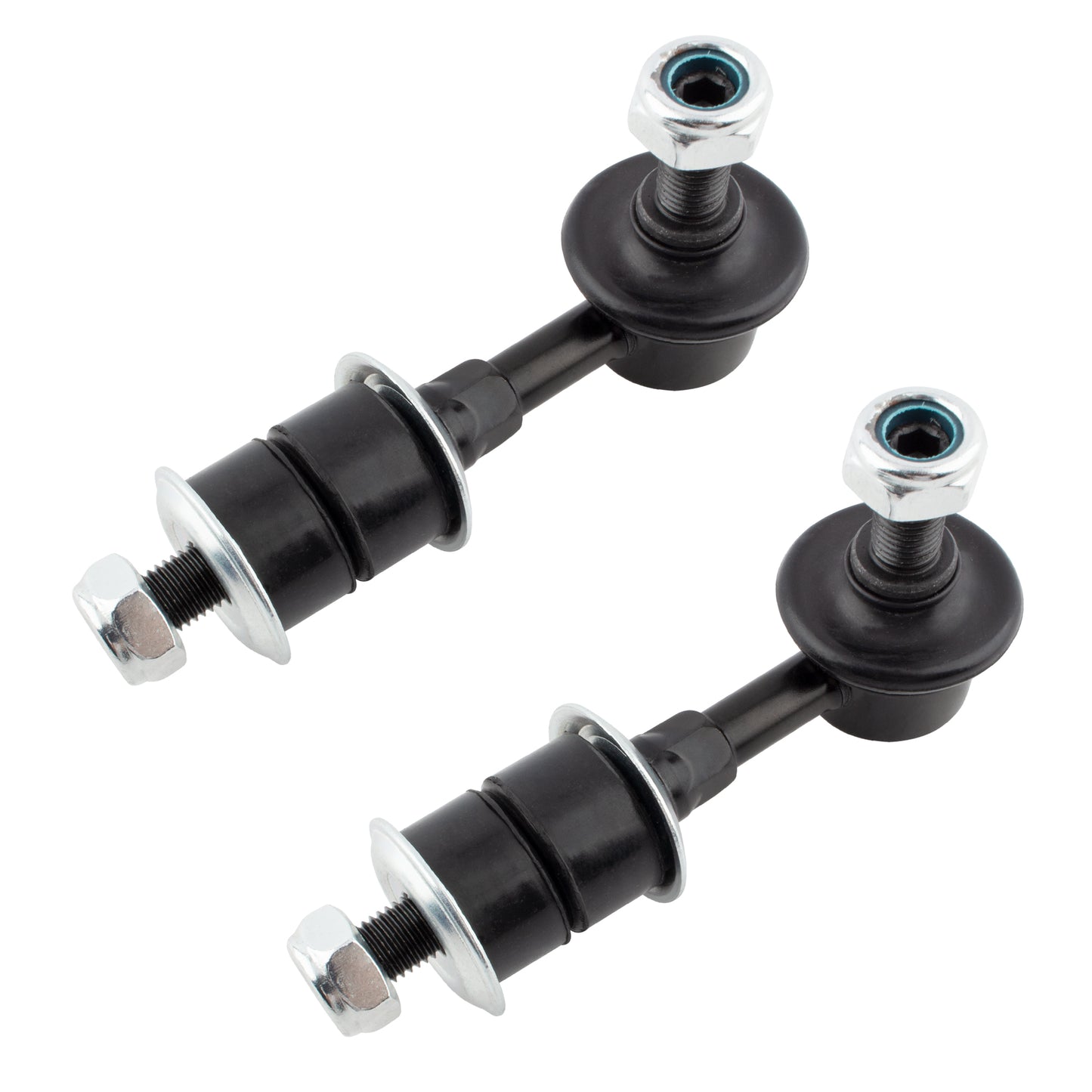 BOXI 4pc Rear Sway Bar End Links and Front Stabilizer Bar Link Kit K90468 K9824 Front Rear Sway Bar — product photo 3