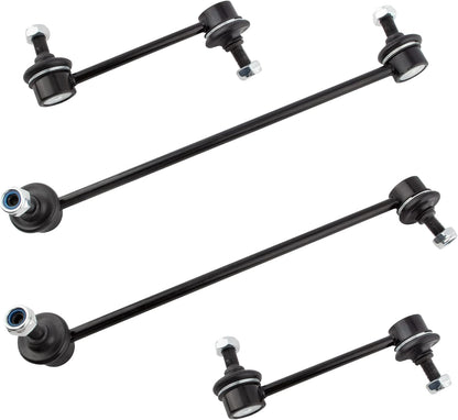 BOXI Set of 4 Front & Rear Sway Bar Stabilizer Link Kit Fit for Hyundai Tiburon 2003 2004 2005 2006
