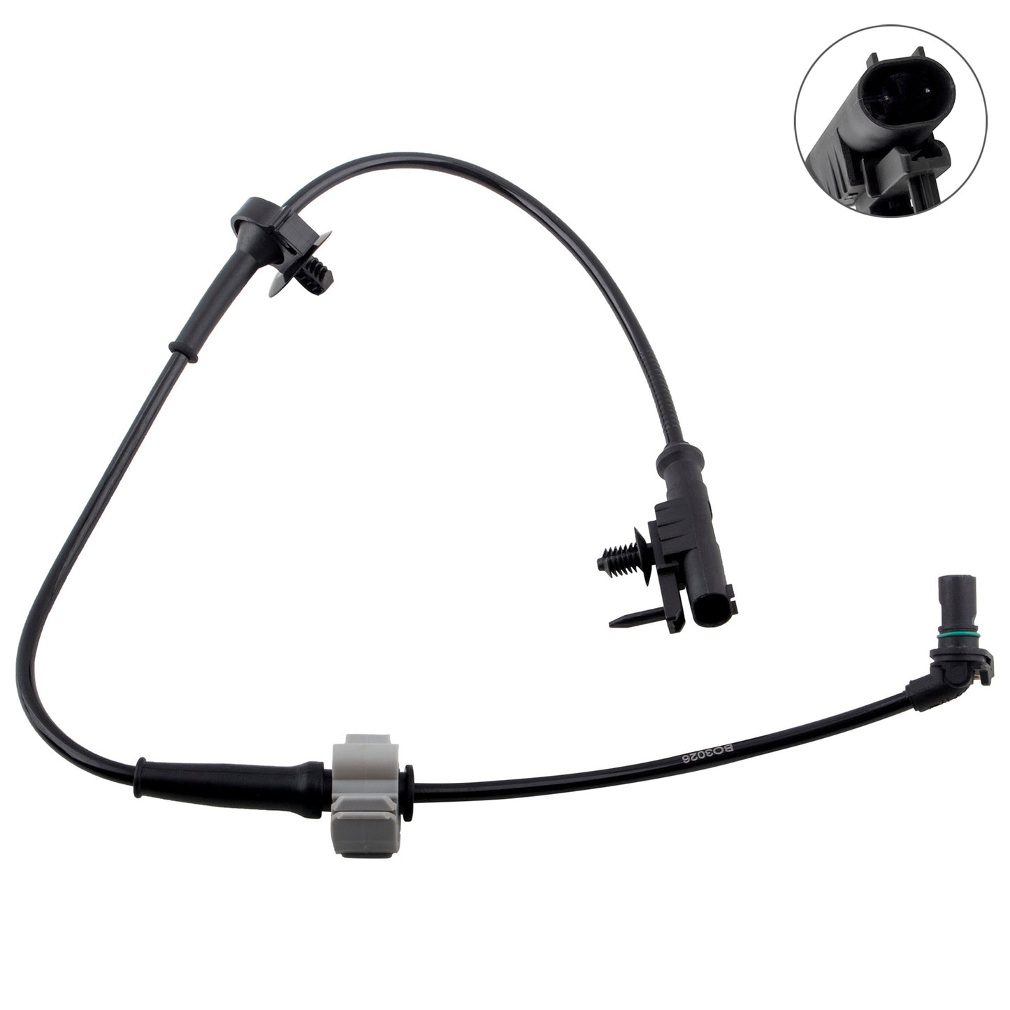 BOXI Front Driver or Passenger ABS Wheel Speed Sensor Fit for 2007-2012 for Cadillac Escalade — product photo 2