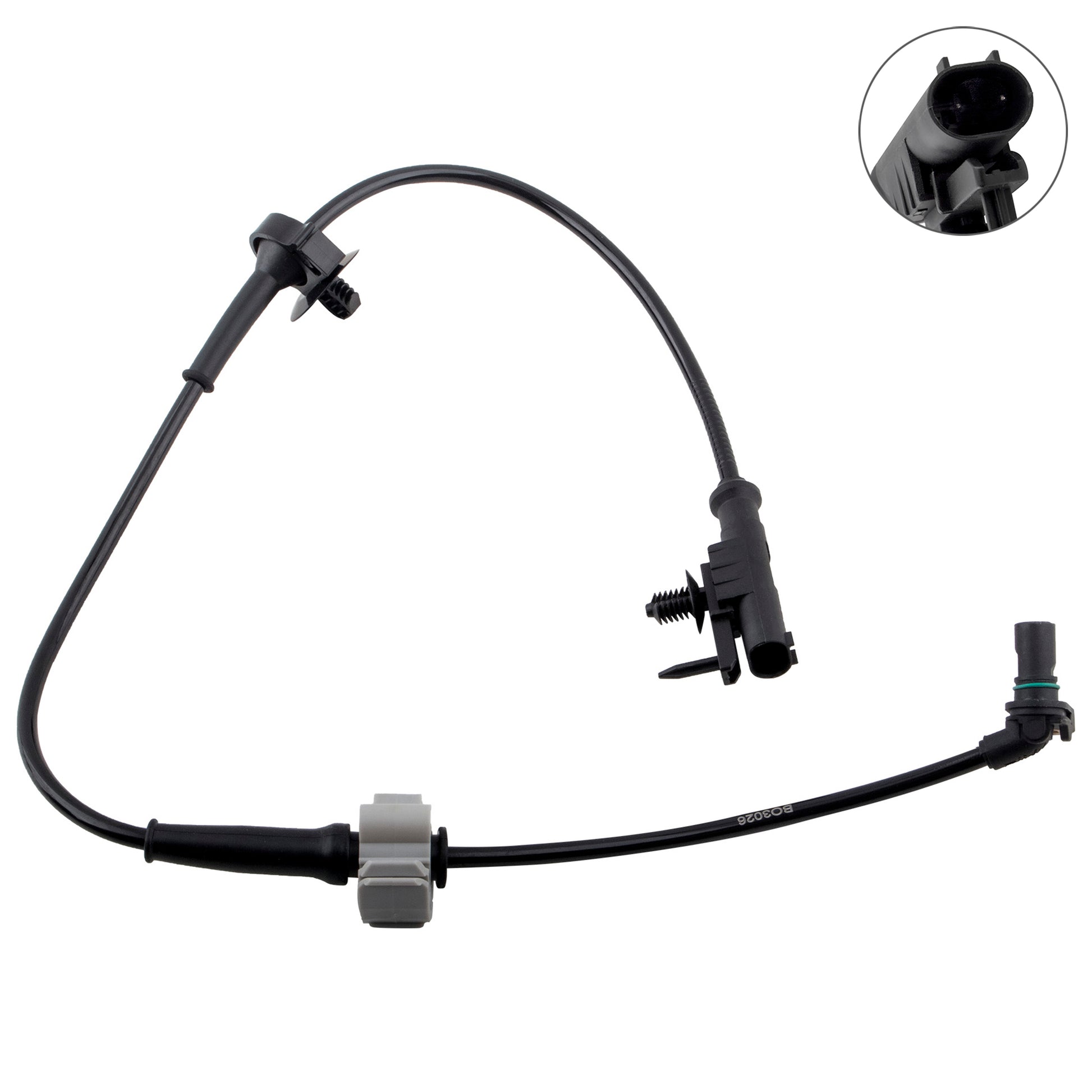 BOXI Front Driver or Passenger ABS Wheel Speed Sensor Fit for 2007-2012 for Cadillac Escalade — product photo 2