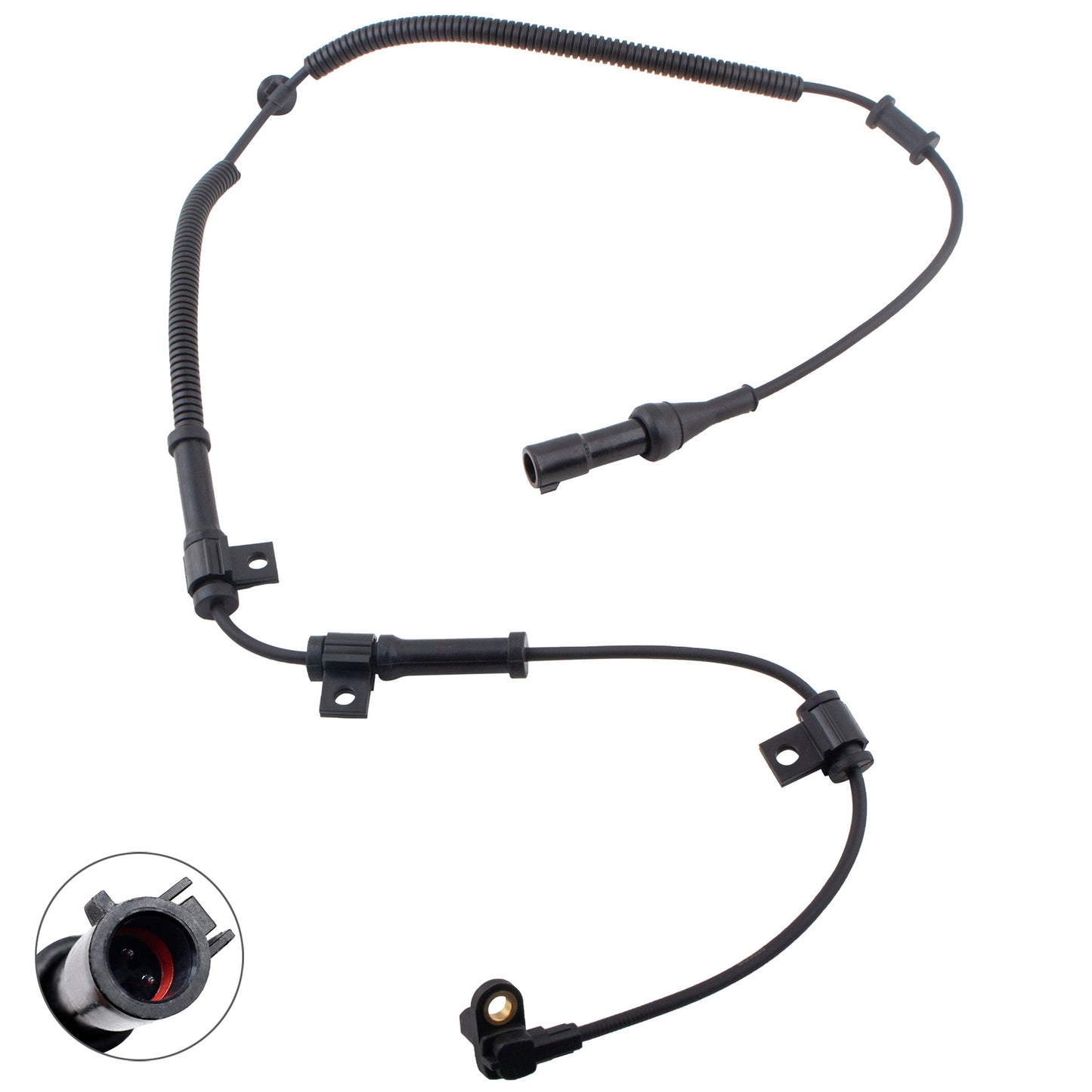 BOXI Front Left/Right ABS Wheel Speed Sensor Fits for Ford F-250 Super Duty/F-350 Super Duty 2005 — product photo 2