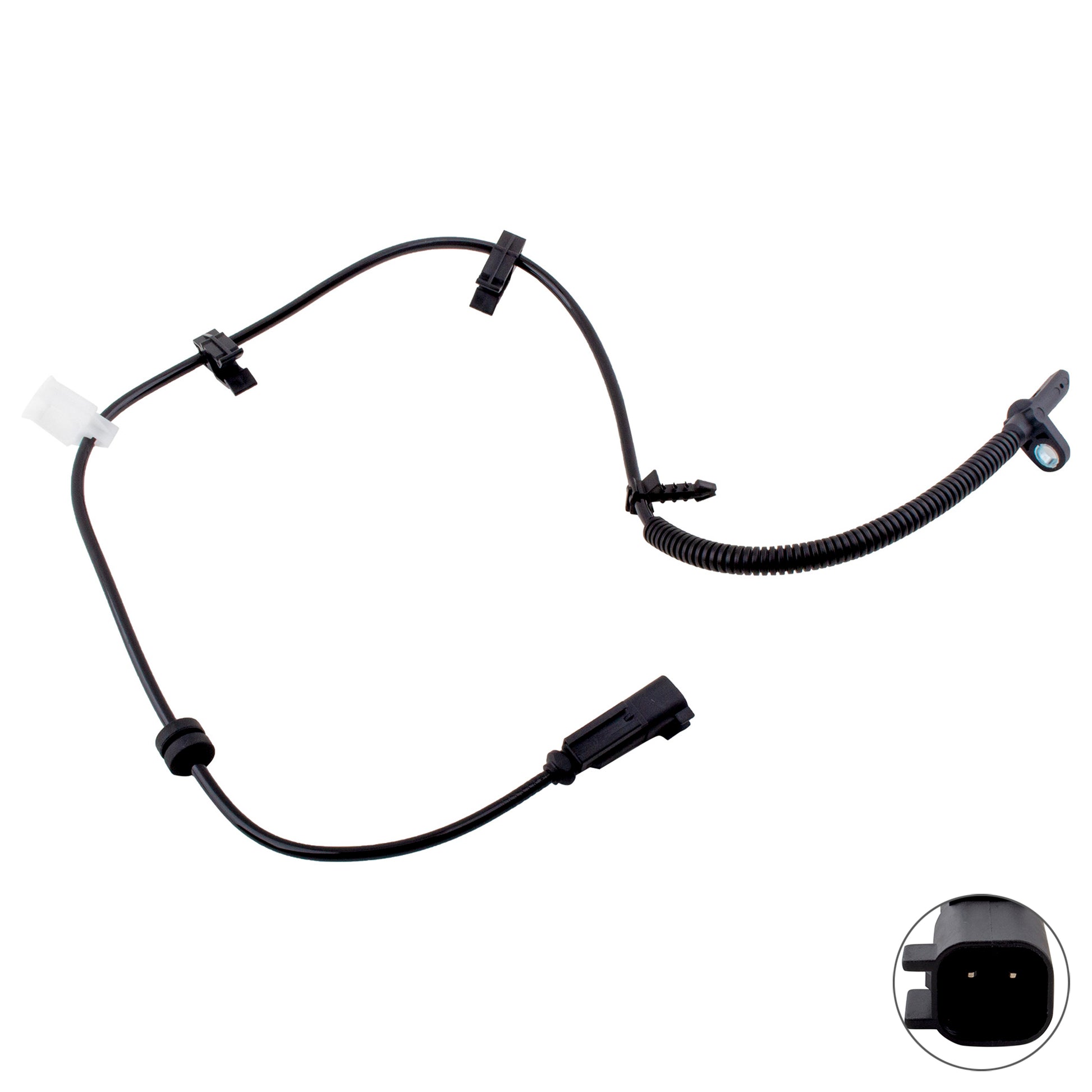 BOXI Rear Left or Right ABS Wheel Speed Sensor Fits for Buick Enclave 2008-2016