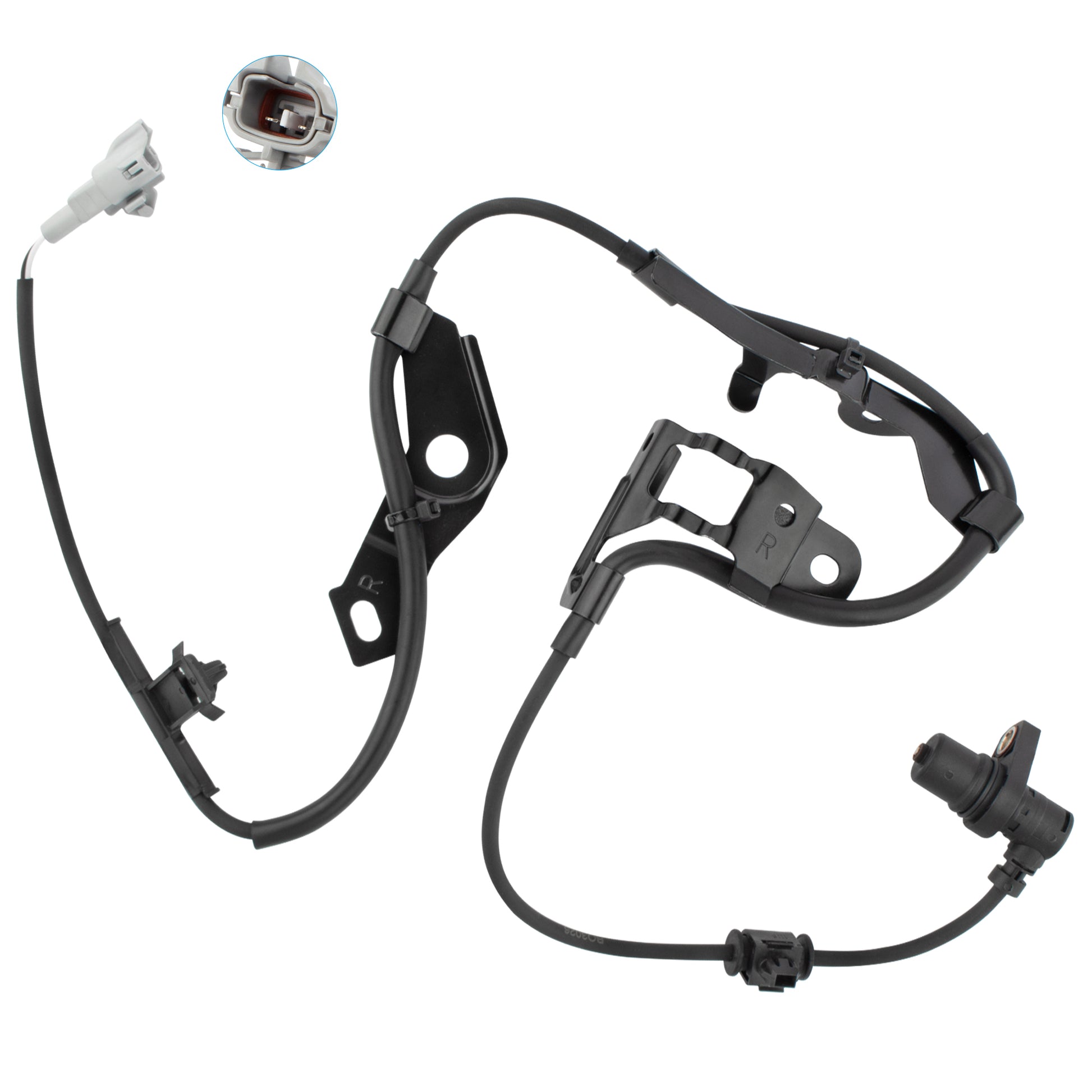 BOXI Front Right Passenger Side ABS Wheel Speed Sensor Fits 1997-2004 for Toyota Tacoma