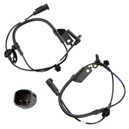 BOXI Set of 2 Front Left & Right ABS Wheel Speed Sensors Fit for Mitsubishi Lancer 2008 2009 2010
