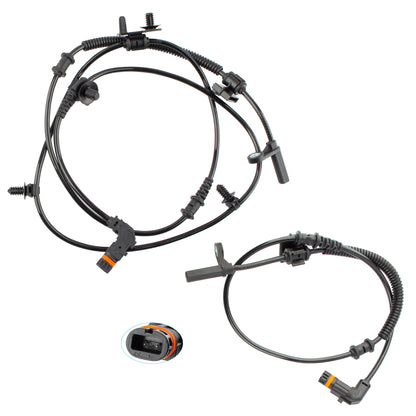 BOXI Set of 2 Rear Left & Right ABS Wheel Speed Sensors Fit for Chrysl-er 300 2005-2010