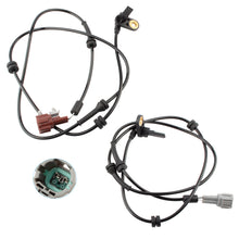 BOXI Set of 2 Rear Left & Right Side ABS Wheel Speed Sensors Fit for Nissan Titan 2004 2005 2006