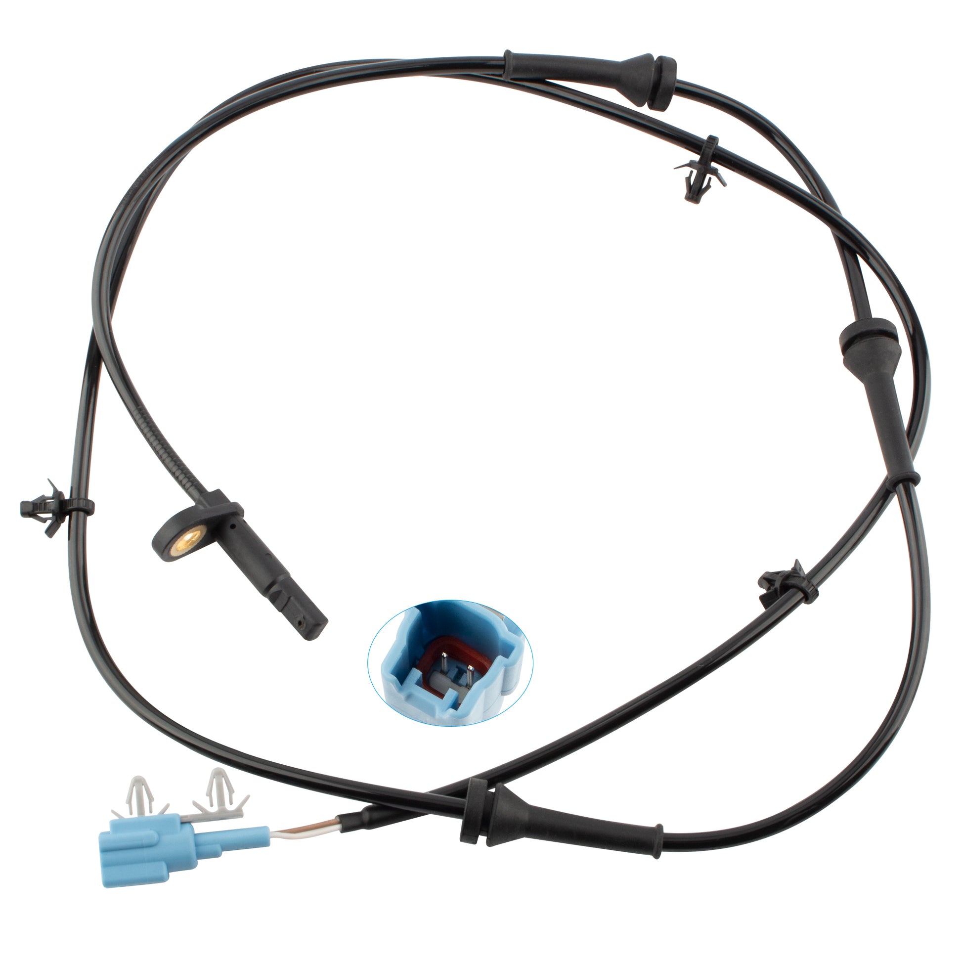 BOXI ABS Wheel Speed Sensor Compatible for Nissan Models - Murano 2003 2004 2005 2006 2007 - Rear