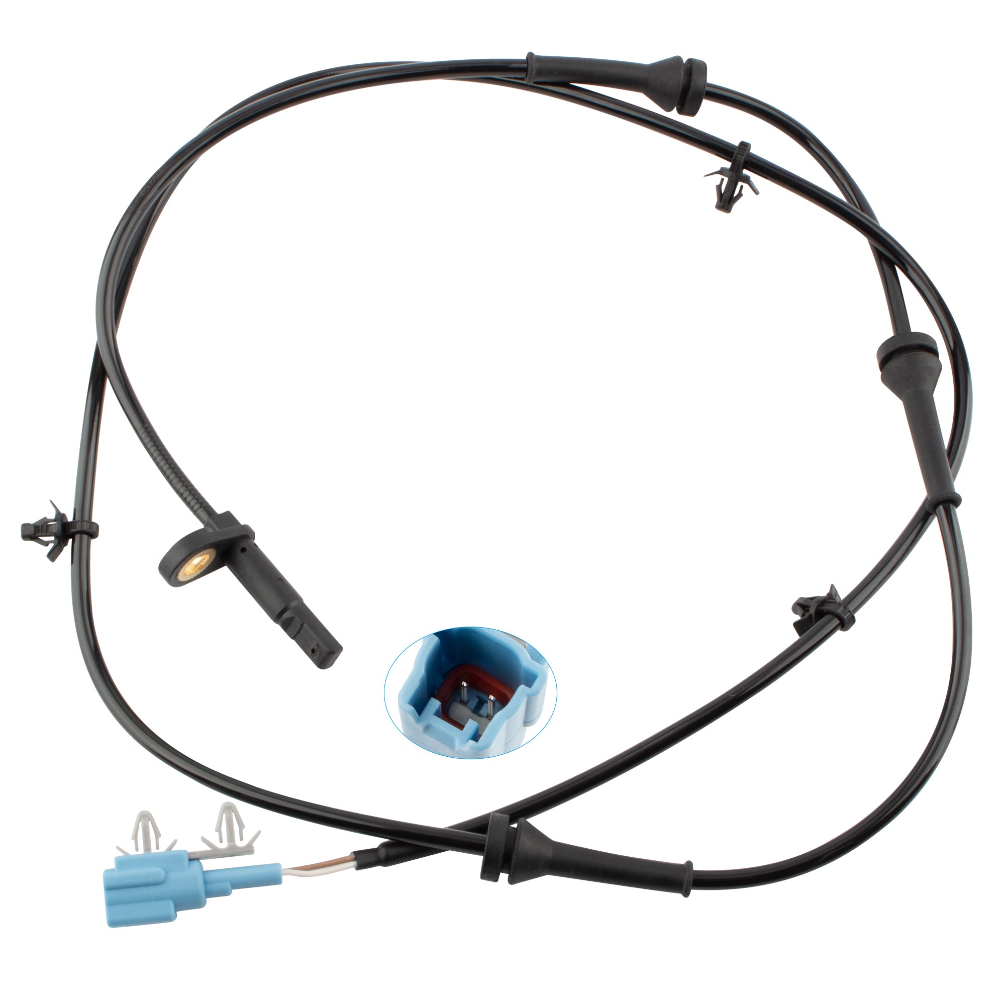 BOXI ABS Wheel Speed Sensor Compatible for Nissan Models - Murano 2003 2004 2005 2006 2007 - Rear