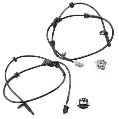 BOXI 2pcs Front Left Right ABS Wheel Speed Sensors Fit for 2004 2005 2006 2007 2008 2009 for Nissan